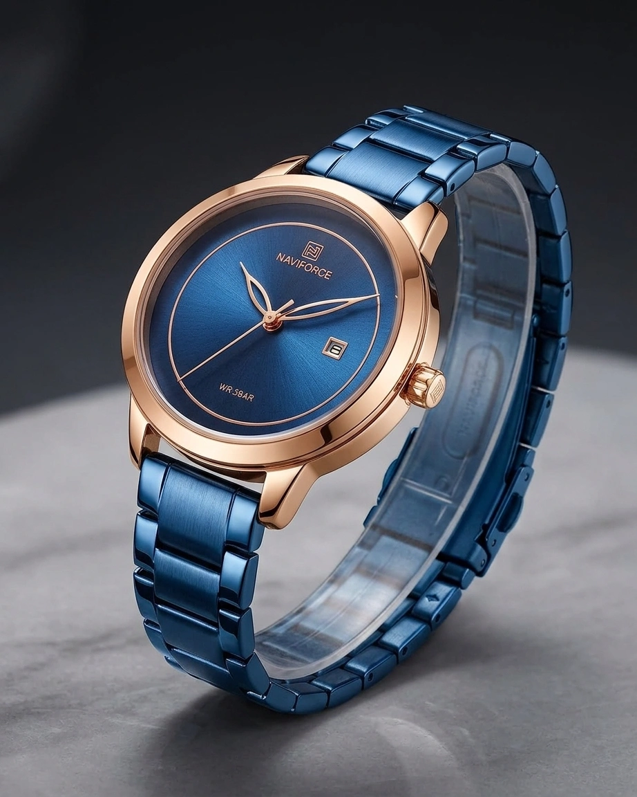 Naviforce 5008 Thin Bezel Ladies Watch