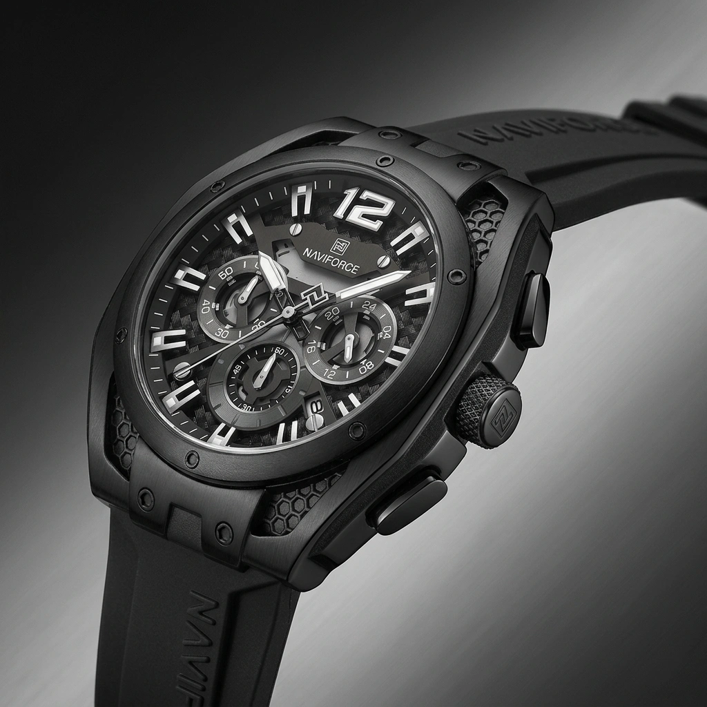 Naviforce 8063 Chromatic Quartz Watch