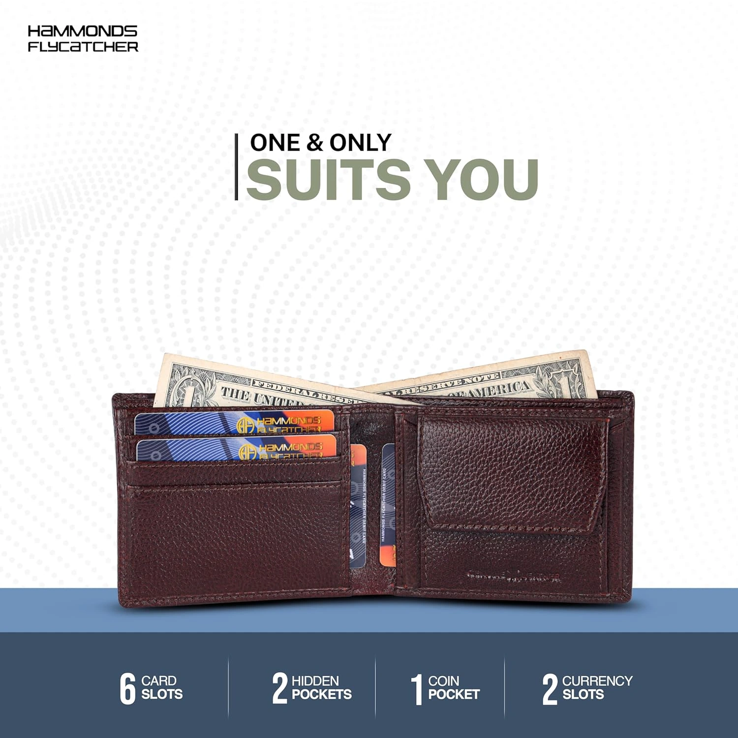 Hammonds Flycatcher Genuine Leather Wallet
