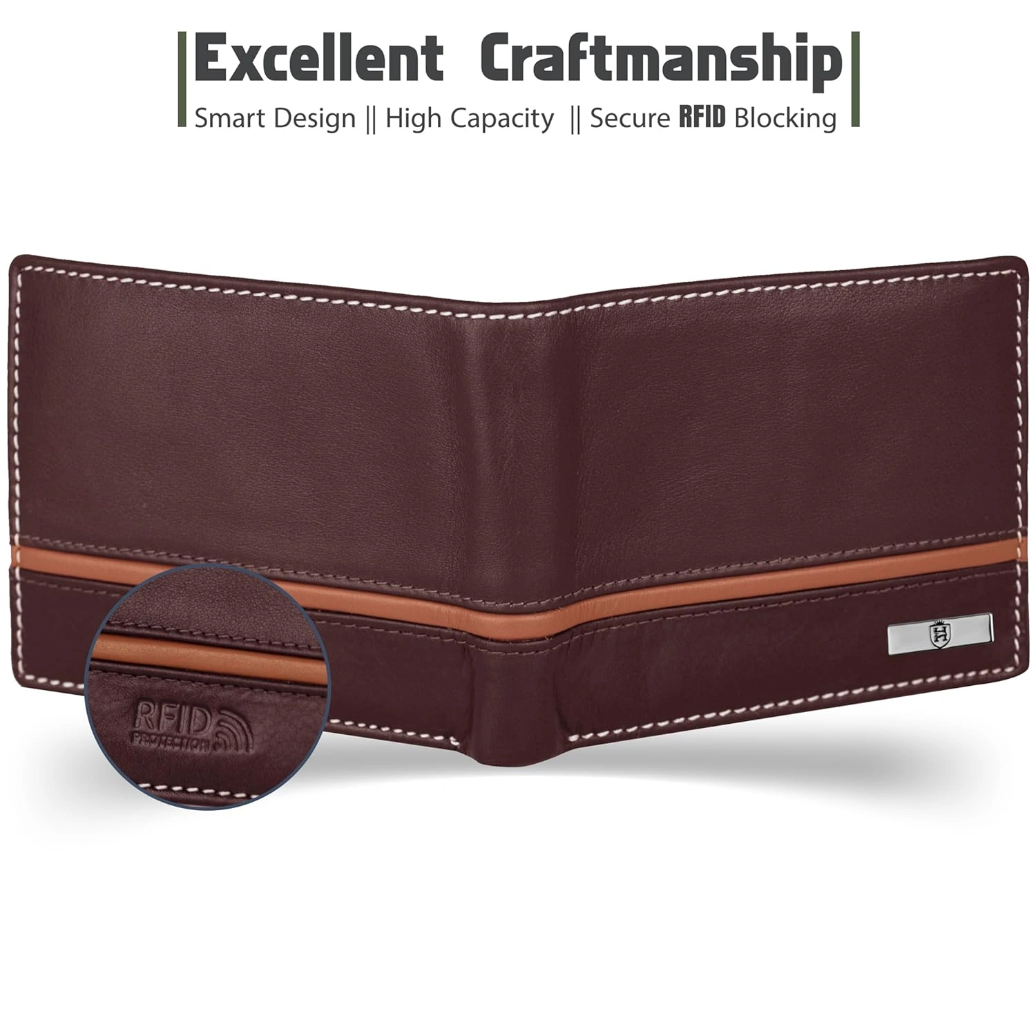 Hornbull Denial Leather RFID Wallet