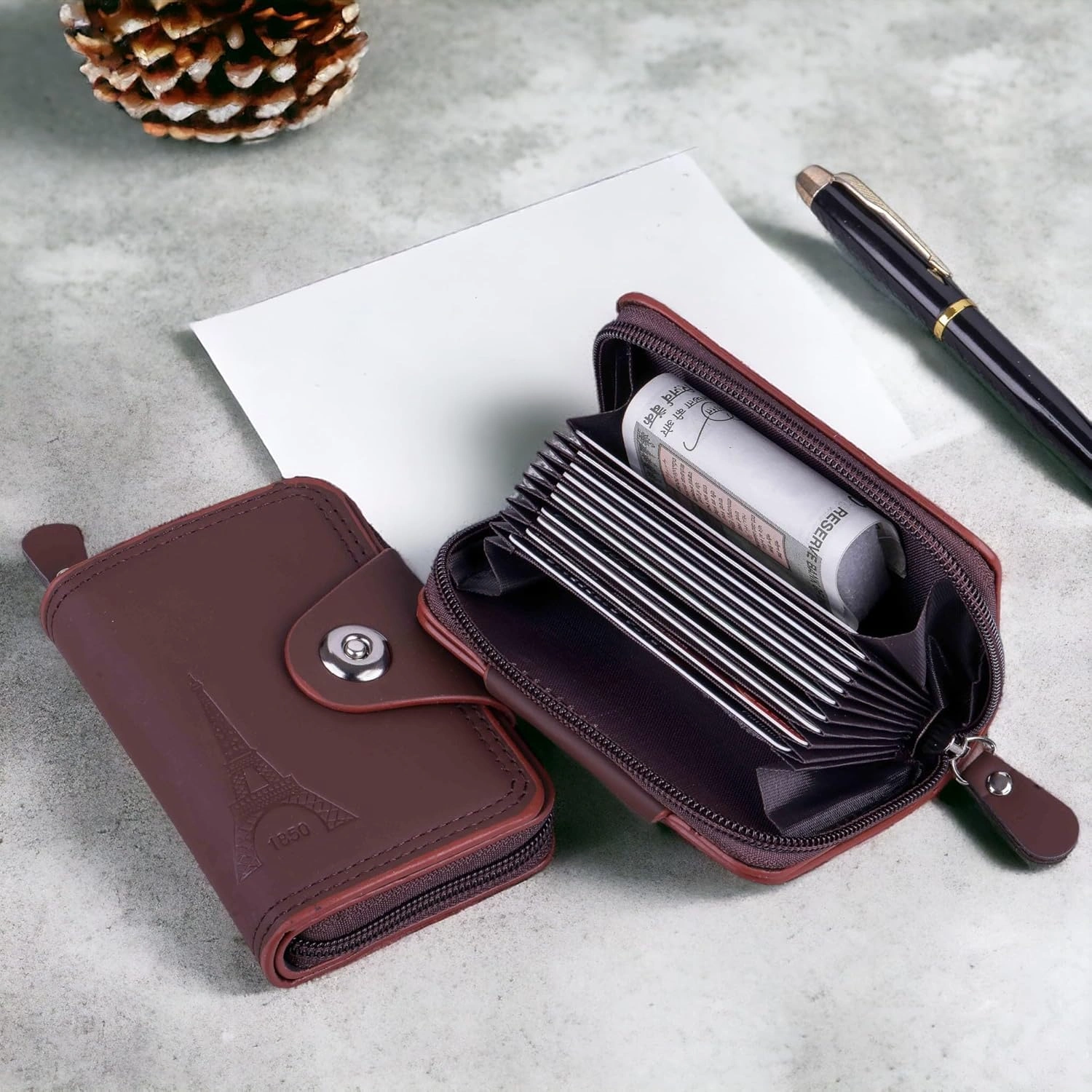 Maretto Genuine Leather Wallet with Card Holder