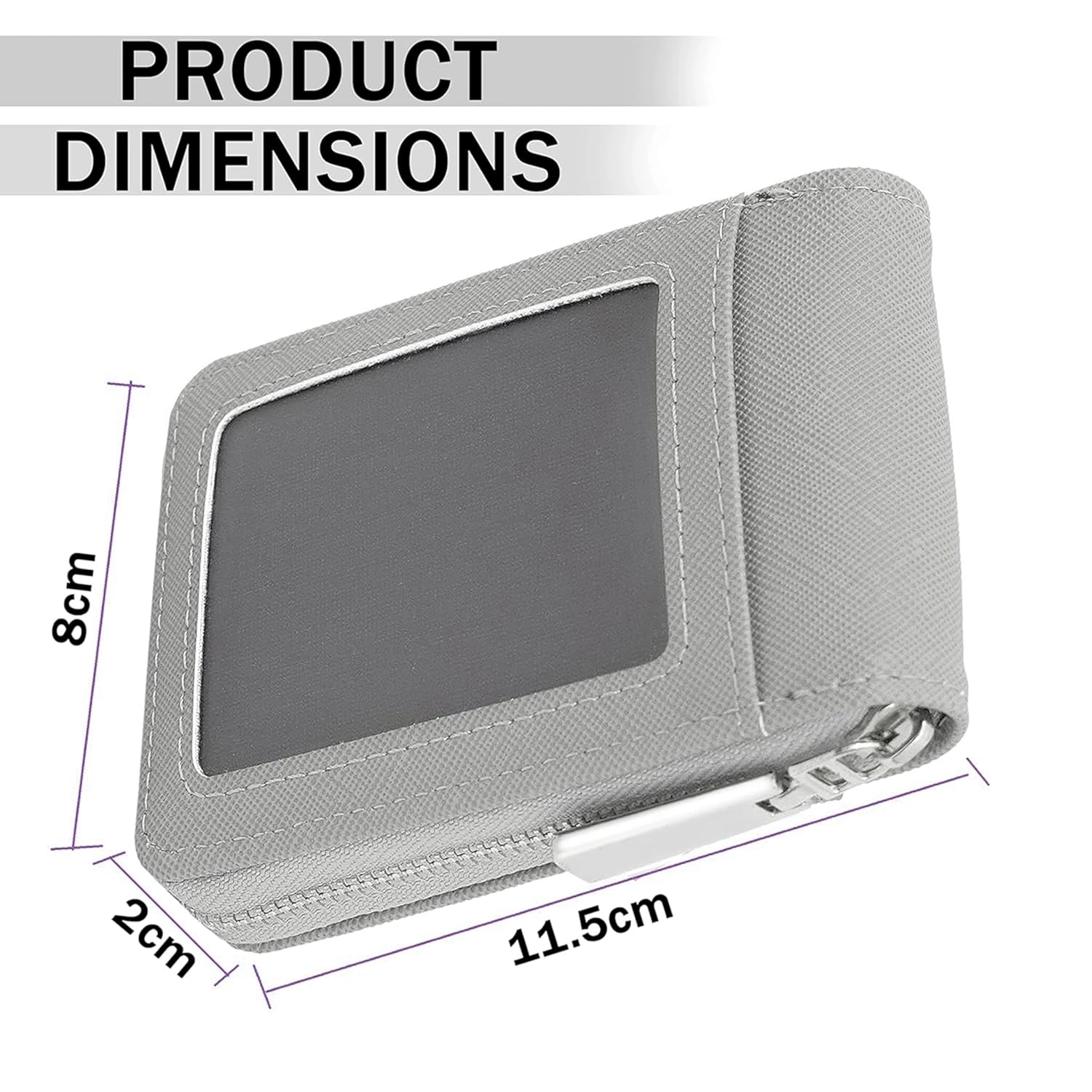 Storite PU Leather Card Holder Money Wallet
