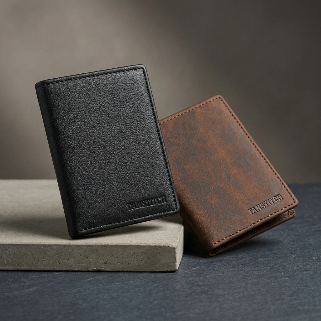 Tanstitch Men Leather Slim Wallet