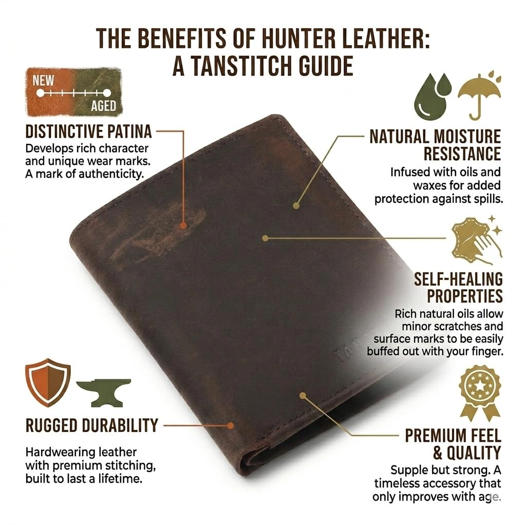 Tanstitch Men Leather Slim Wallet
