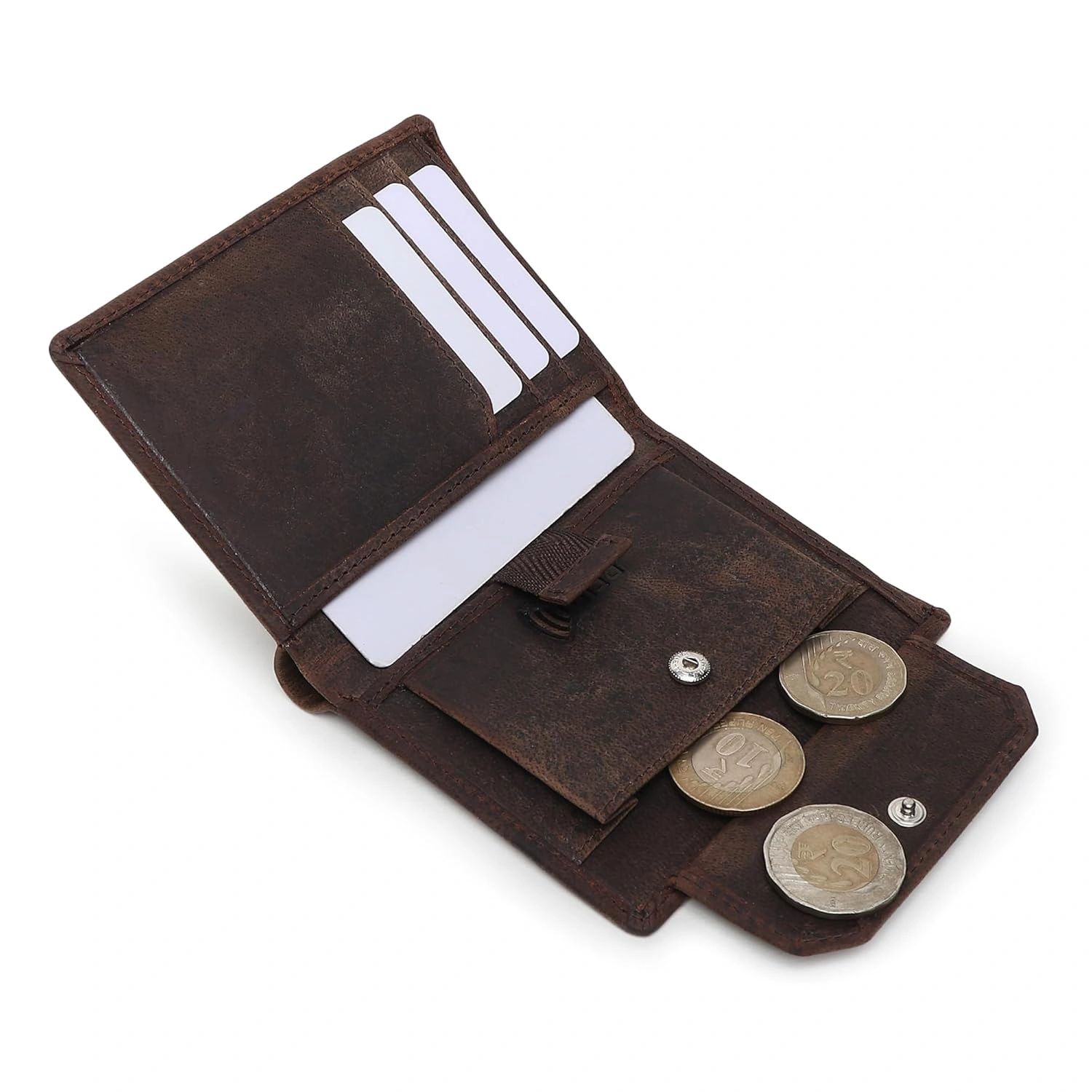 Tanstitch Men Leather Slim Wallet