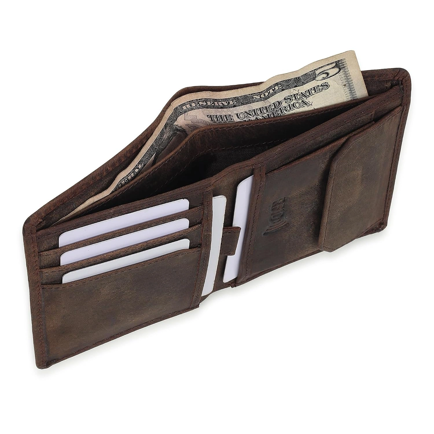 Tanstitch Men Leather Slim Wallet