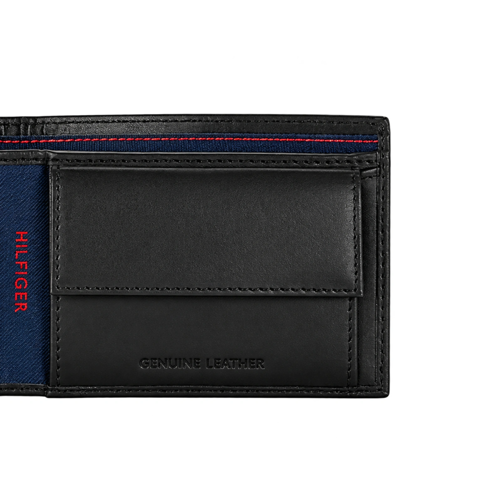 Tommy Hilfiger Men's Global Checker Coin Wallet
