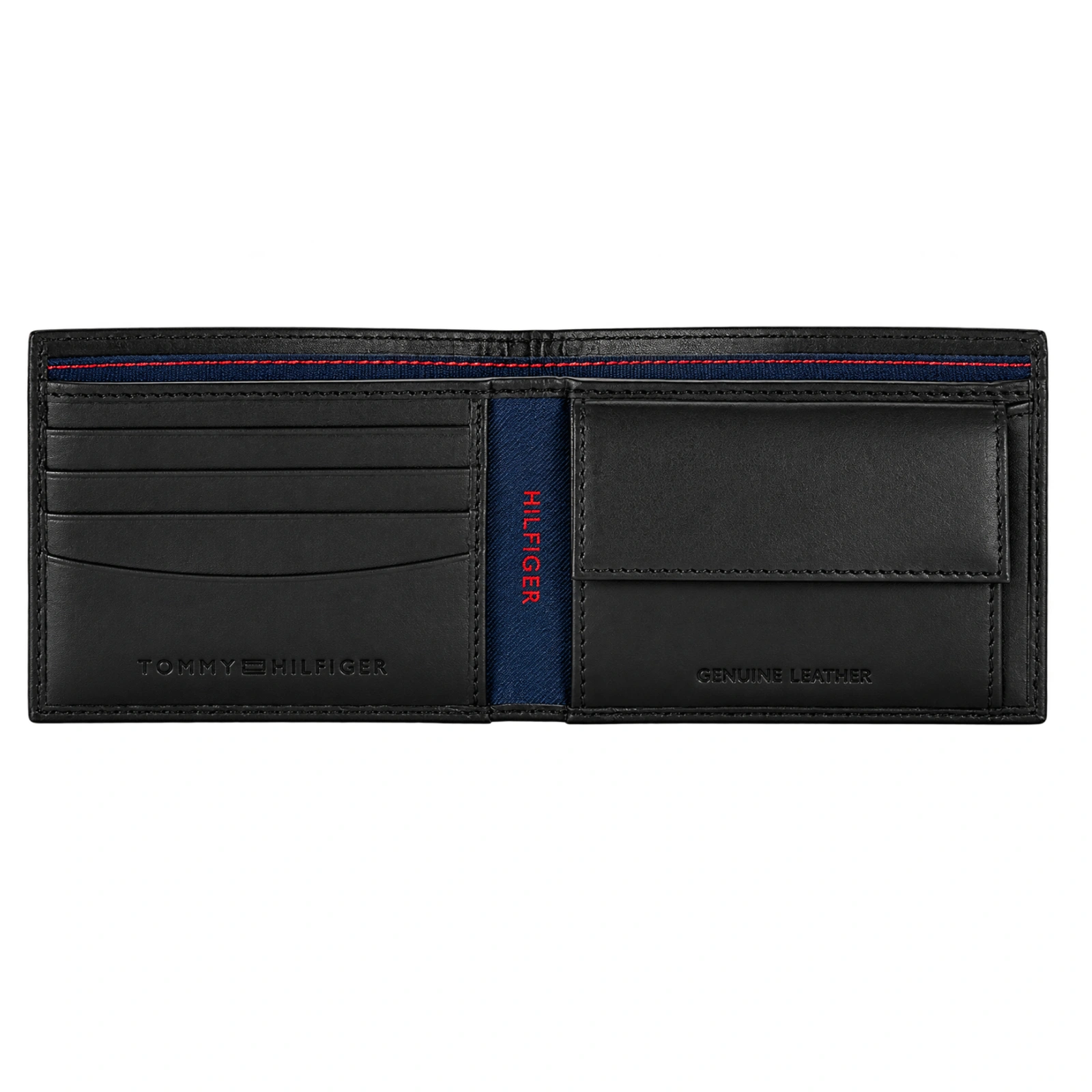 Tommy Hilfiger Men's Global Checker Coin Wallet