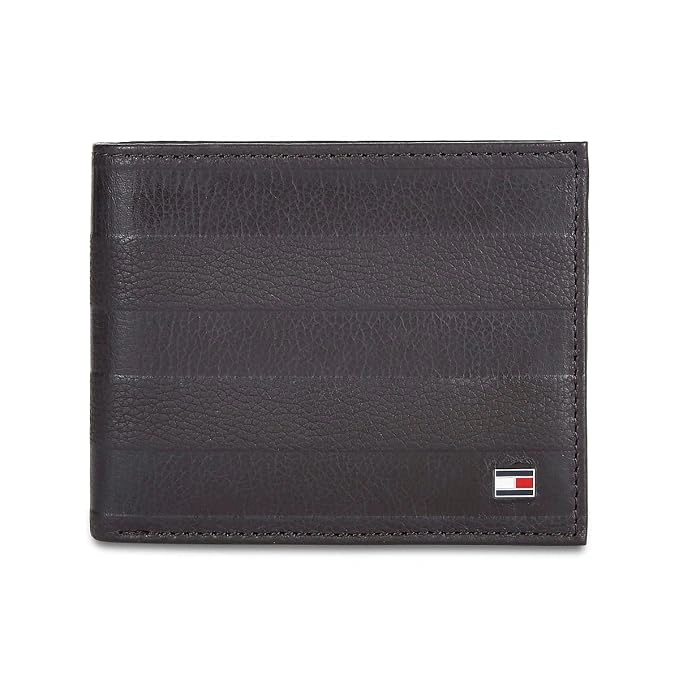 Tommy Hilfiger Claxton Brown Men's Leather Wallet
