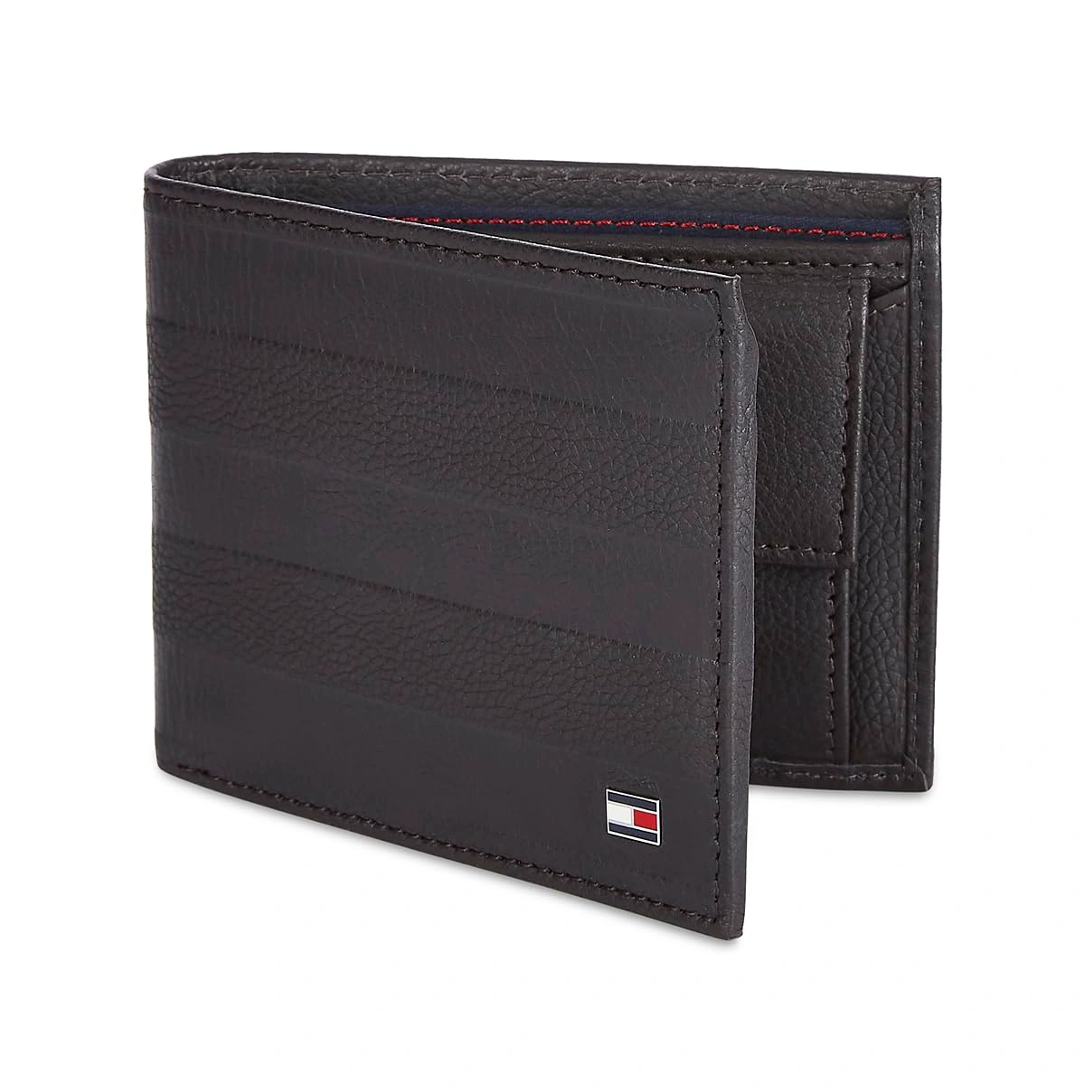 Tommy Hilfiger Claxton Brown Men's Leather Wallet