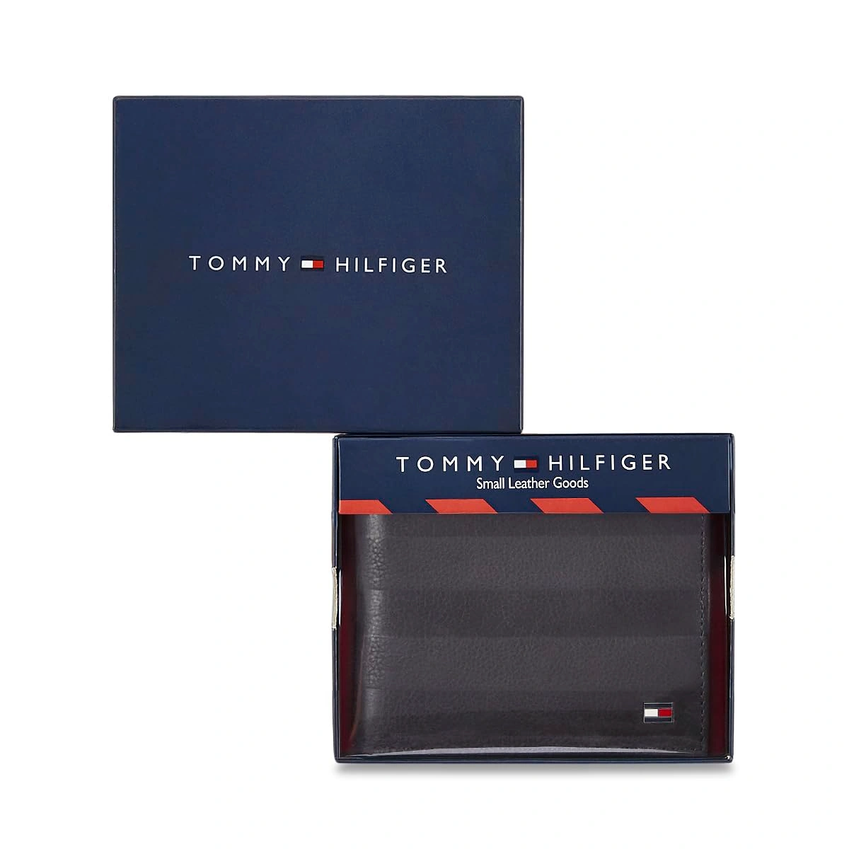 Tommy Hilfiger Claxton Brown Men's Leather Wallet