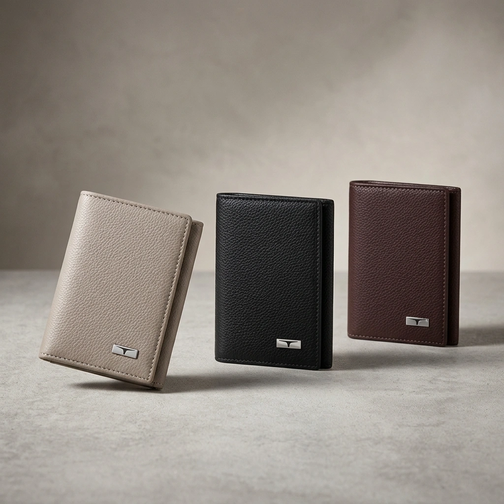 Urban Forest Travis Tri Fold Leather Wallet for Men