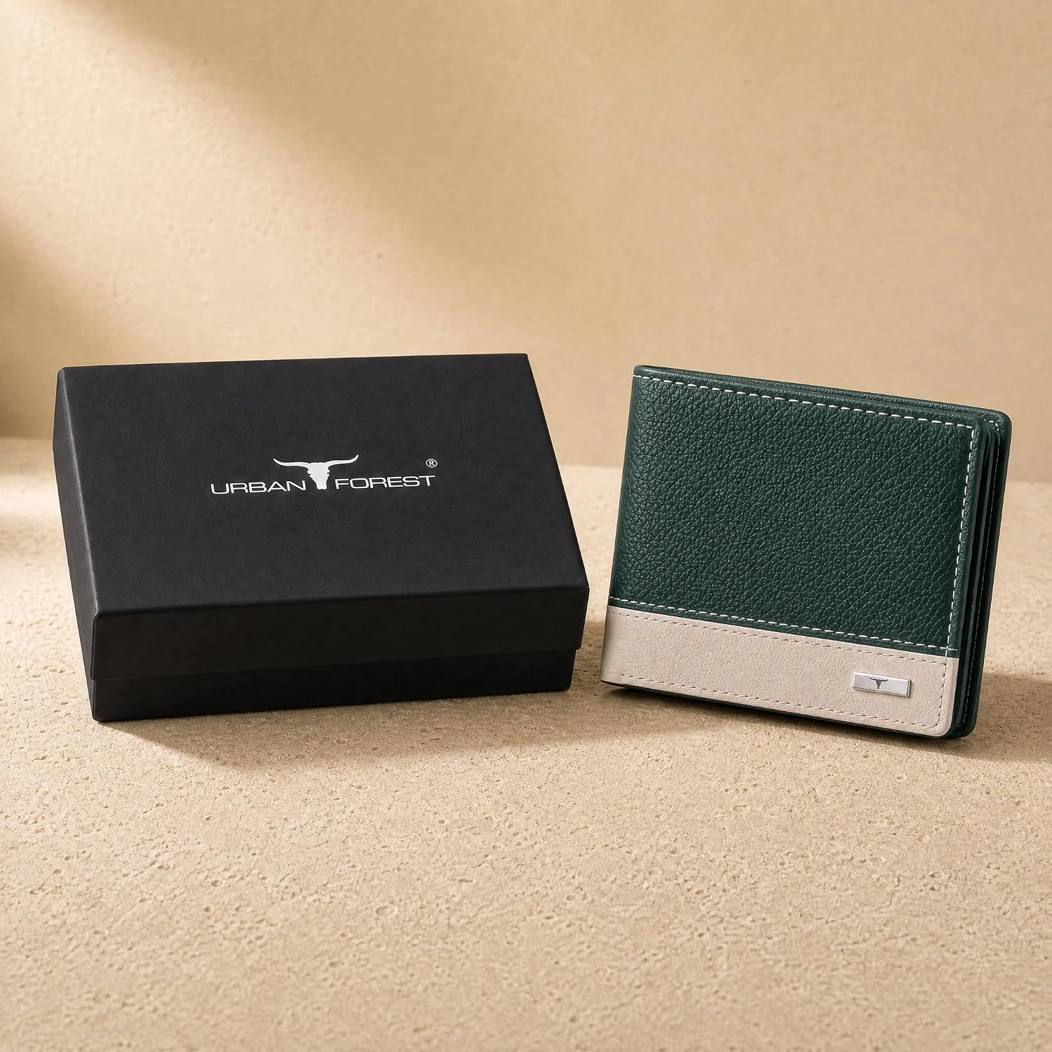 Urban Forest Two Tone Leather Wallet
