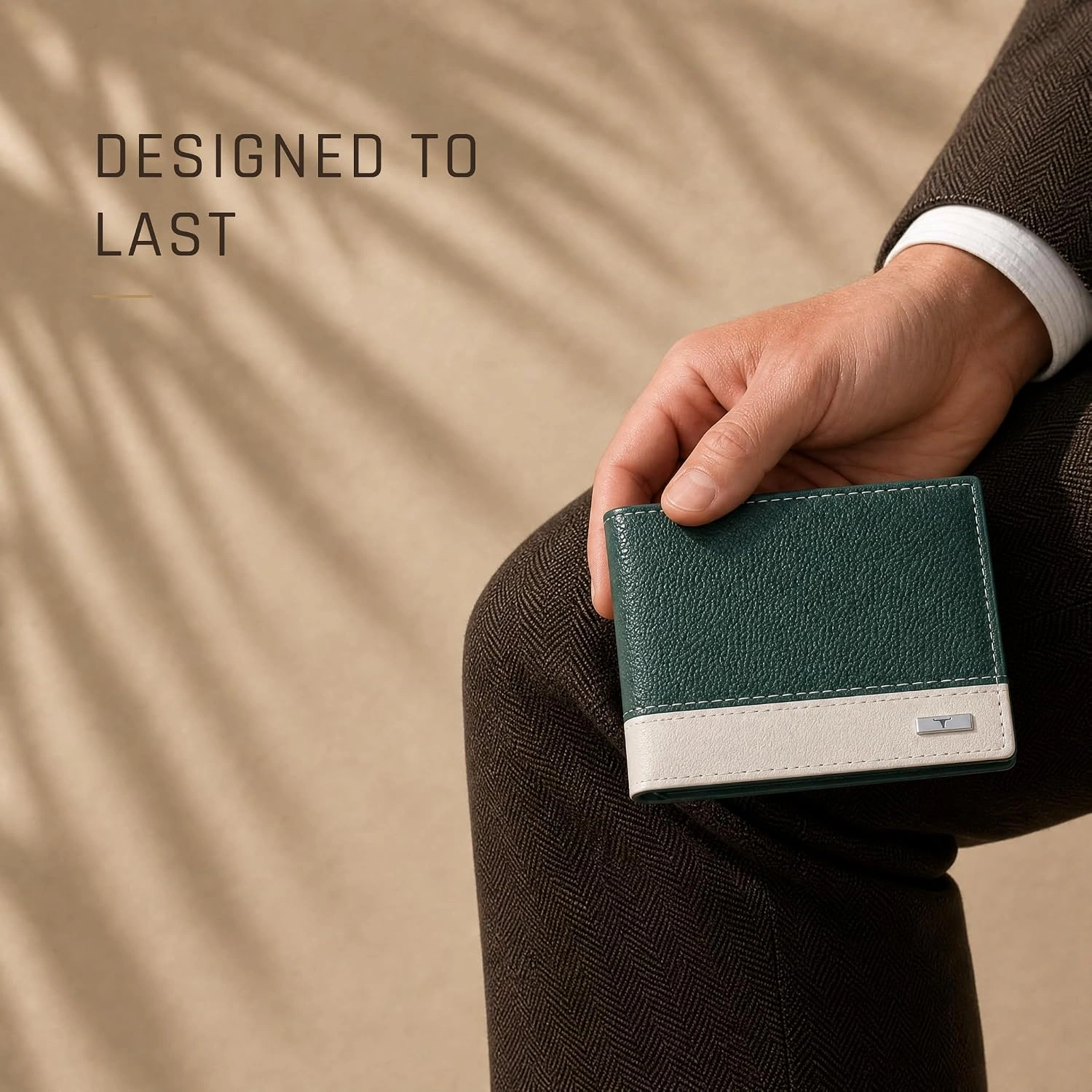 Urban Forest Two Tone Leather Wallet