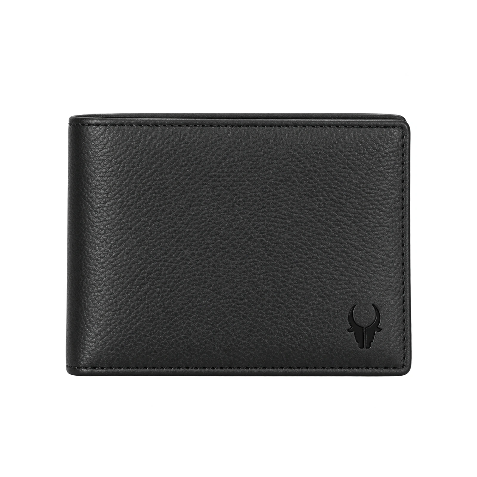 WildHorn Classic Genuine Leather Bifold Wallet - Black