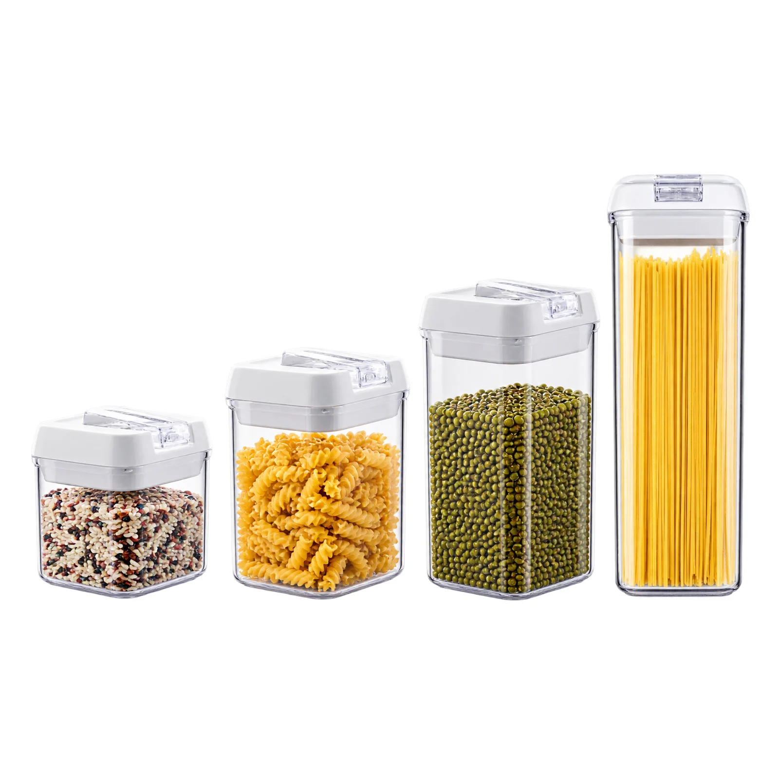 Air Tight Food Storage Containers (5 Pcs Container Set)