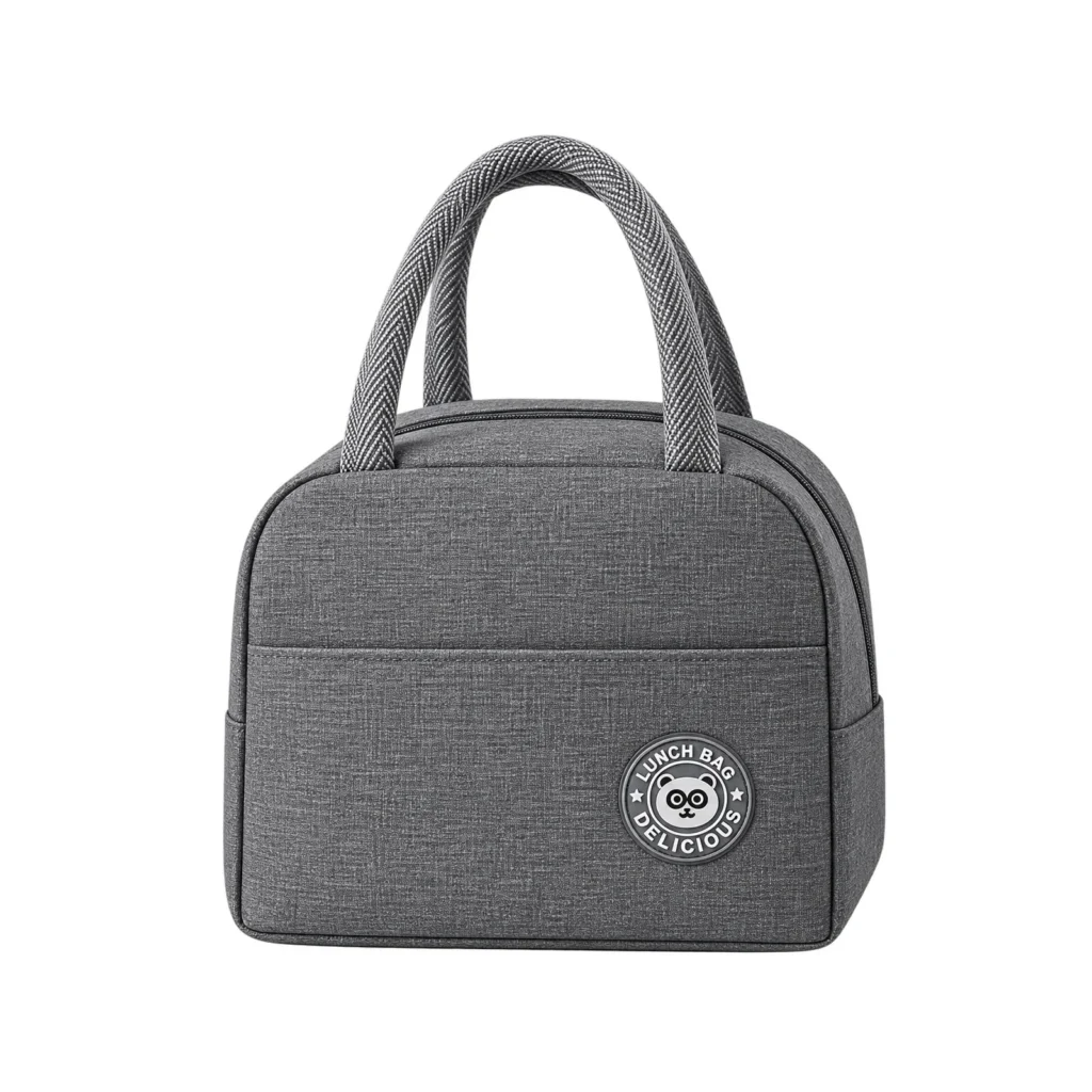 Aluminum Foil Insulated Lunch Modern Bag