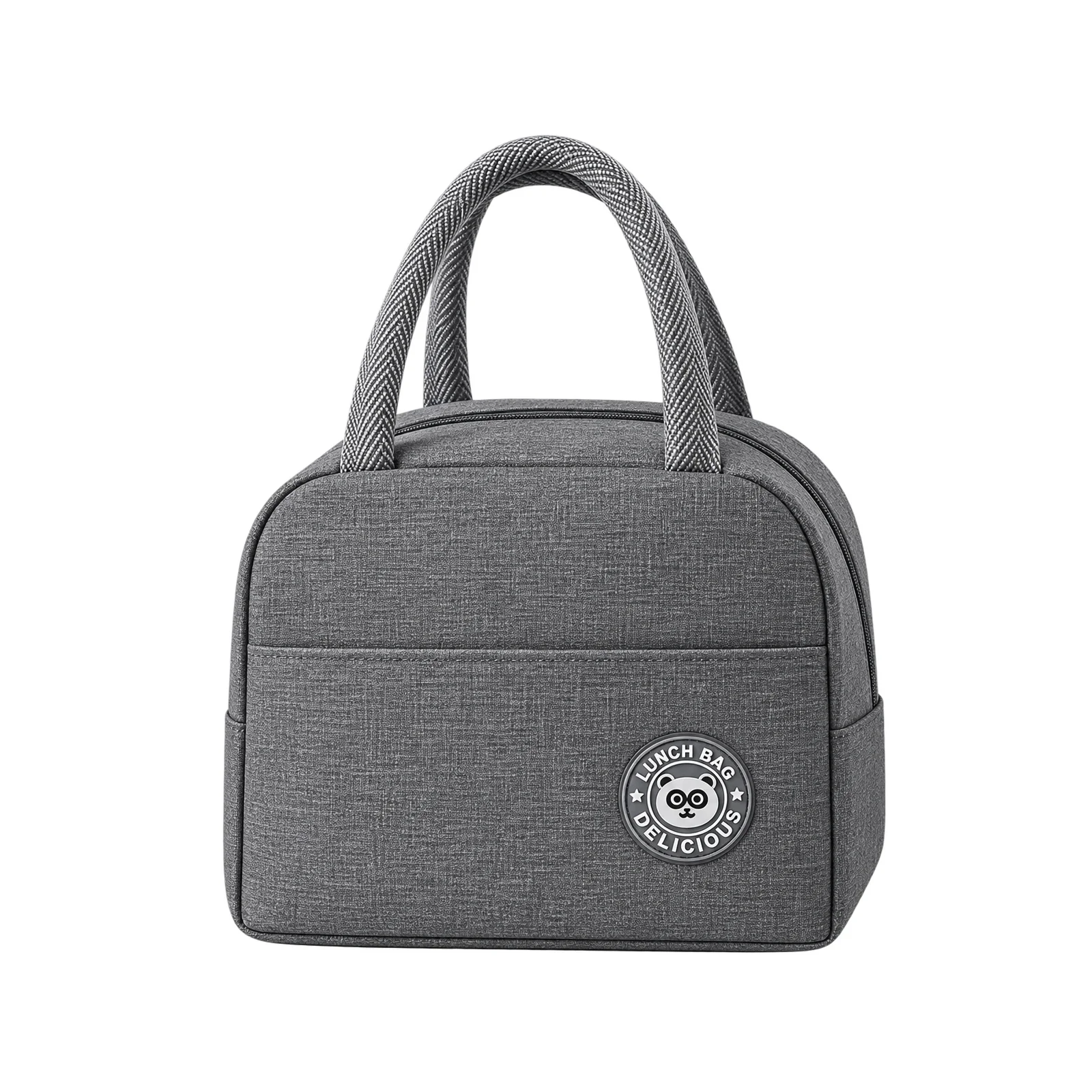 Aluminum Foil Insulated Lunch Modern Bag