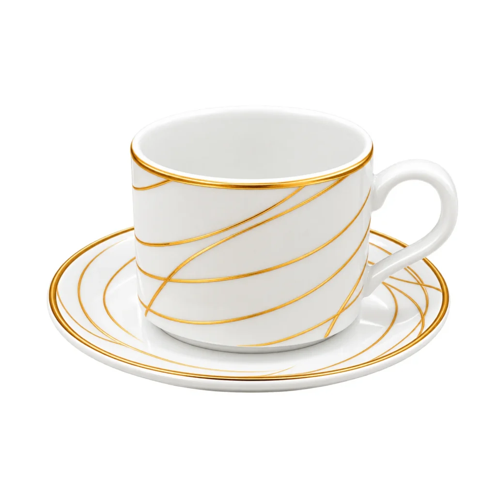 golden-ribbon-swirl-ceramic-cup-saucer-set-180ml-sri-lanka-ceylon-trends-lk