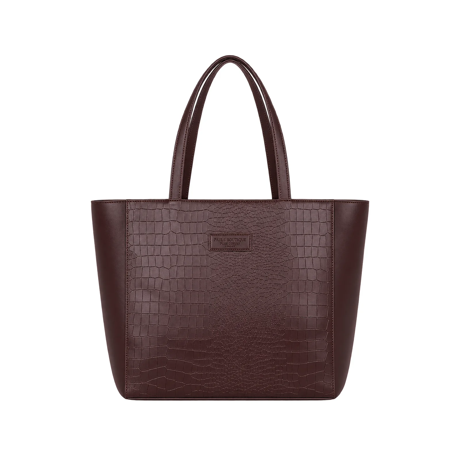 Pramadda Faux Leather Tote Bag