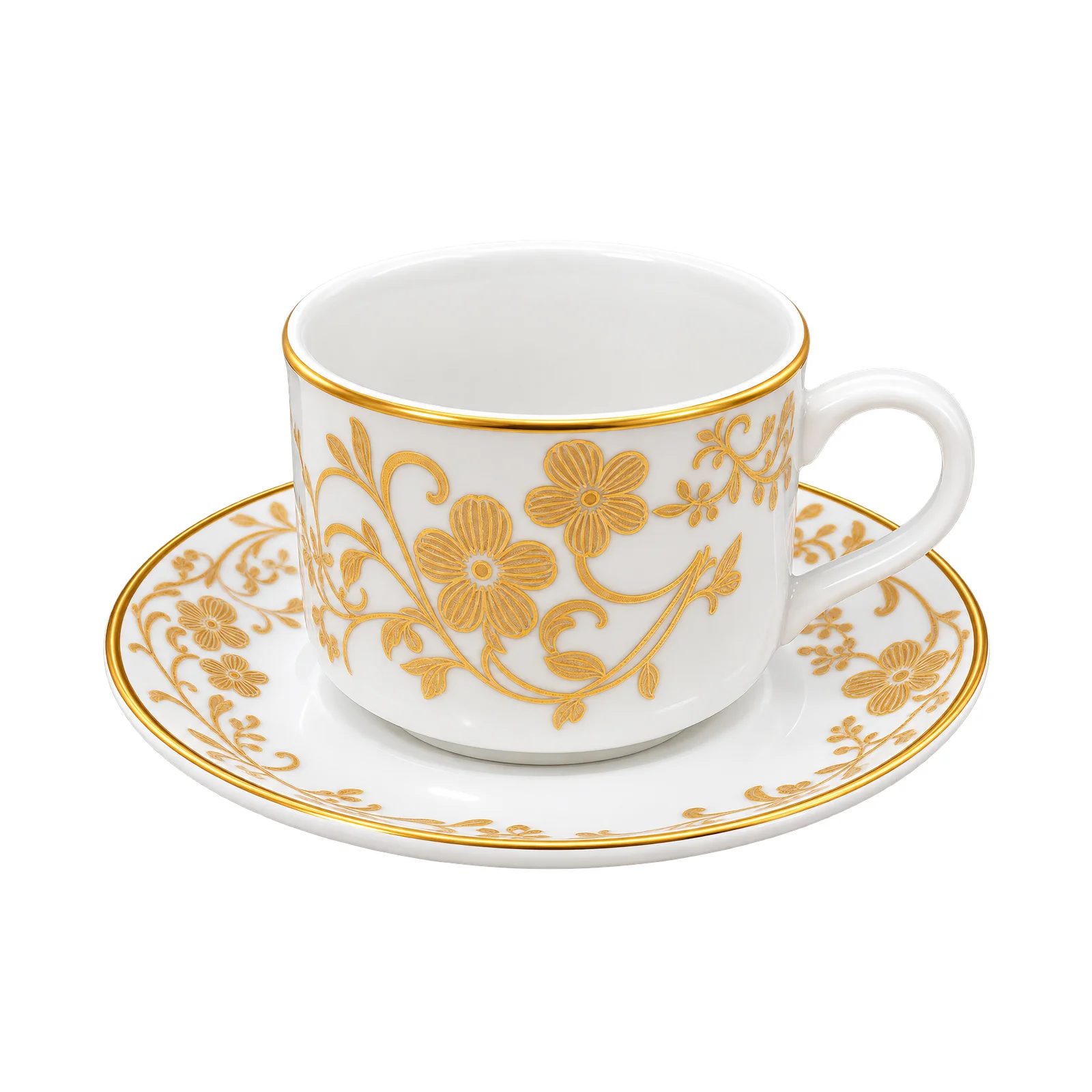 royal-gilded-botanical-ceramic-cup-saucer-set-180ml-sri-lanka-ceylon-trends-lk