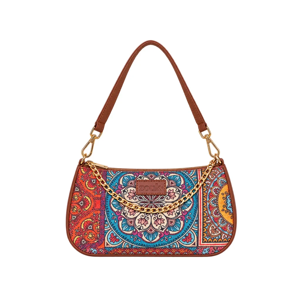Zouk Baguette Mandala Style Side bag