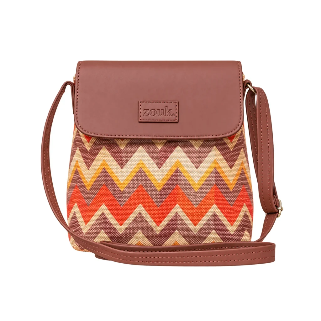 Zouk Flap Tidal Wave Bohemian Sling Bag