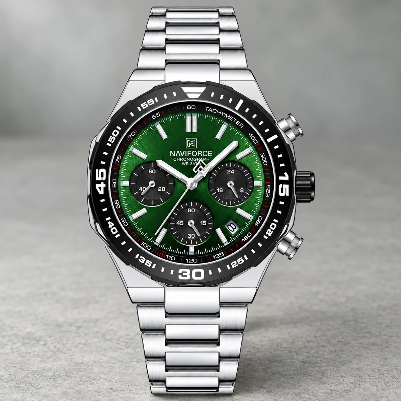 Naviforce 8049 Stainless Steel Men's Watch
